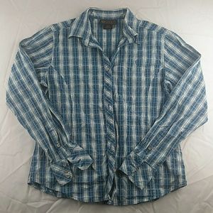Ariat Womens Long Sleeve Button Down Shirt Medium